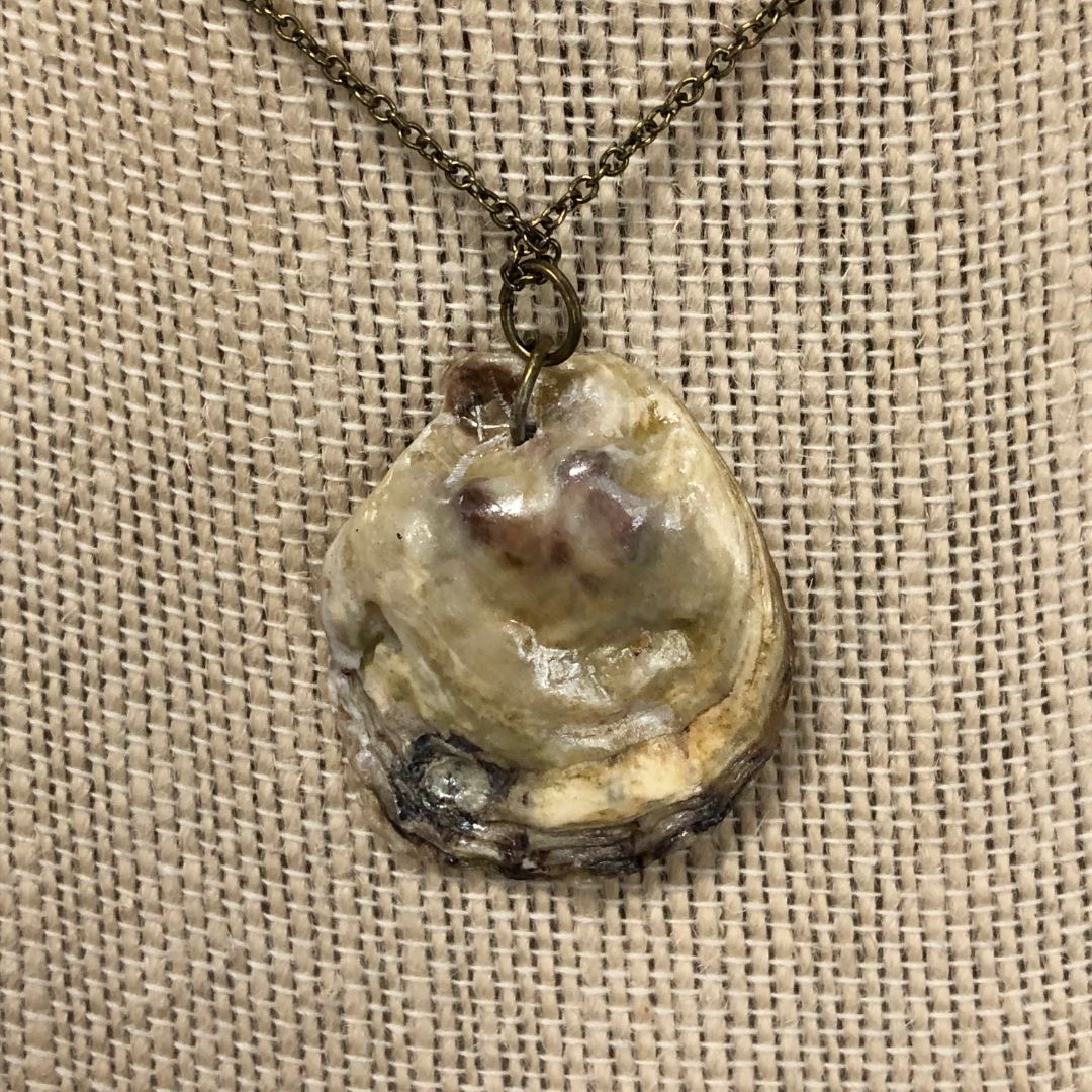 Oly Beer Oyster Shell Necklace