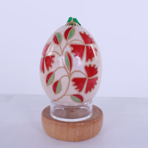 Holiday Egg Ornament