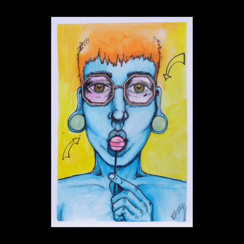 Self Portrait - Watercolor