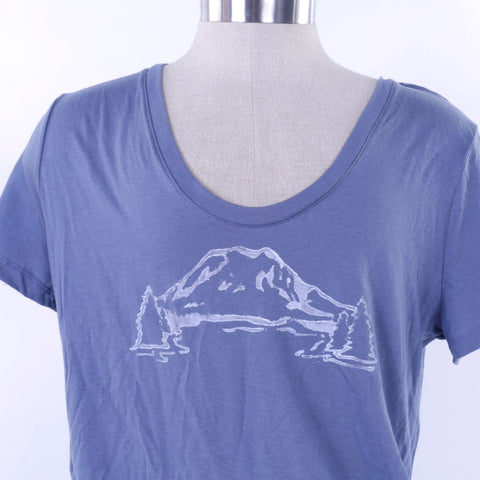 Mt. Tahoma T-shirt - Blue