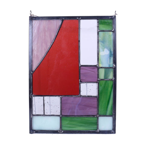 Quilted Stained Glass Window Hanging