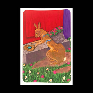 Easter Rabbit Sticker