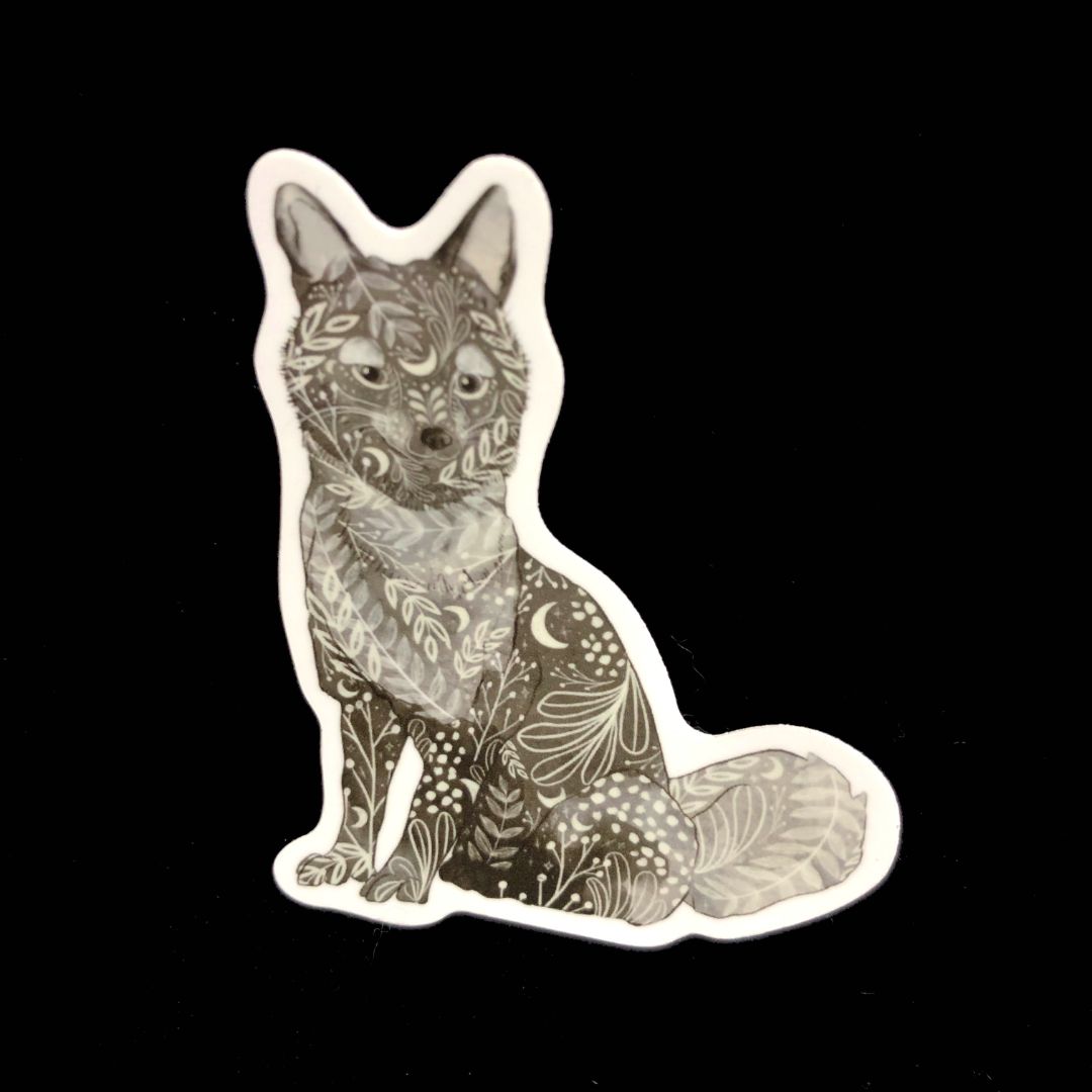 Kari Turner Midnight Fox Sticker