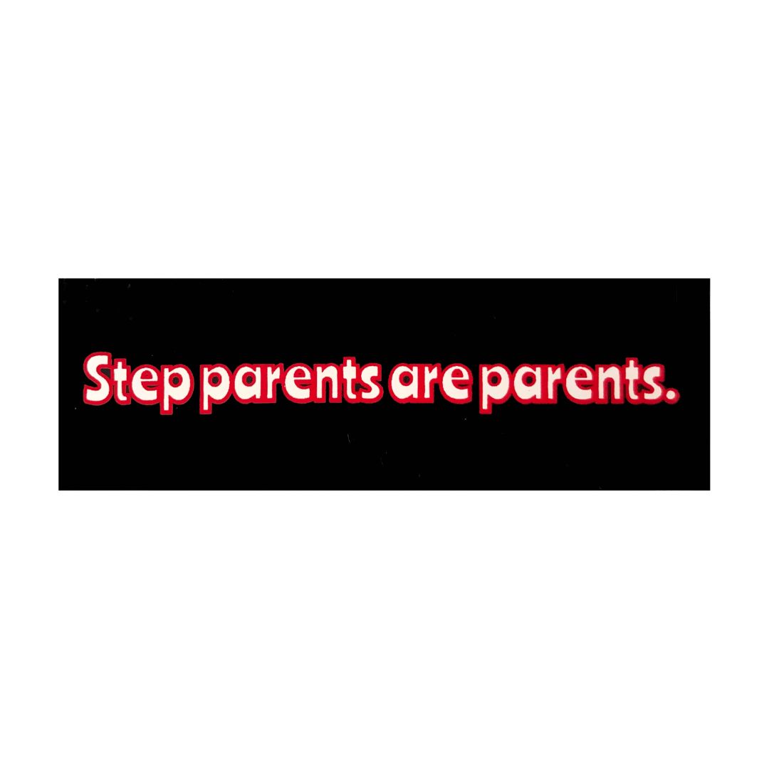 Step parents stickers