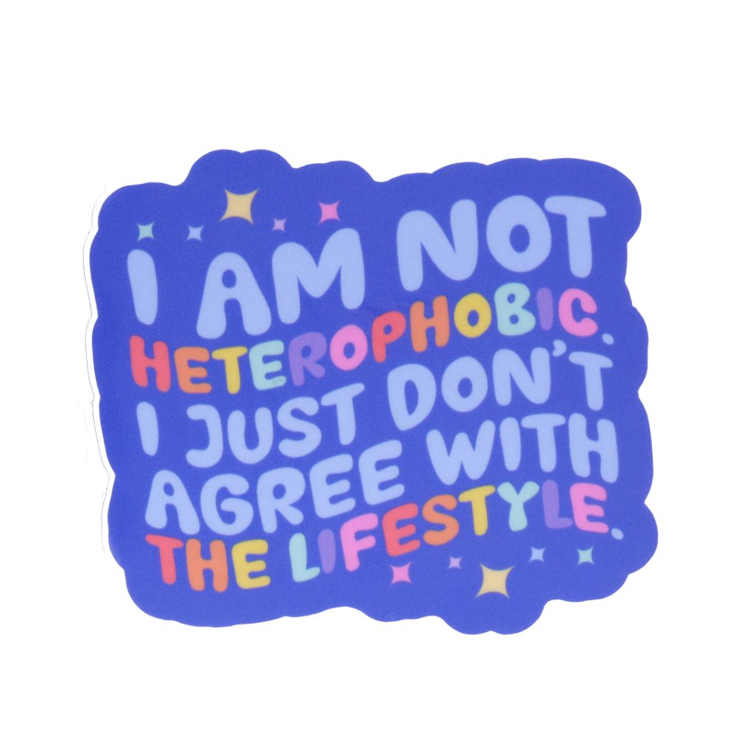 LGBTQIA+ Lifestyle Vinyl Sticker