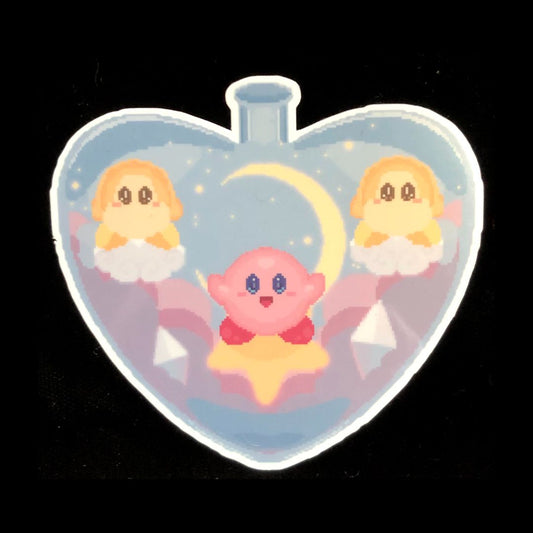 Heart Bottle Sticker