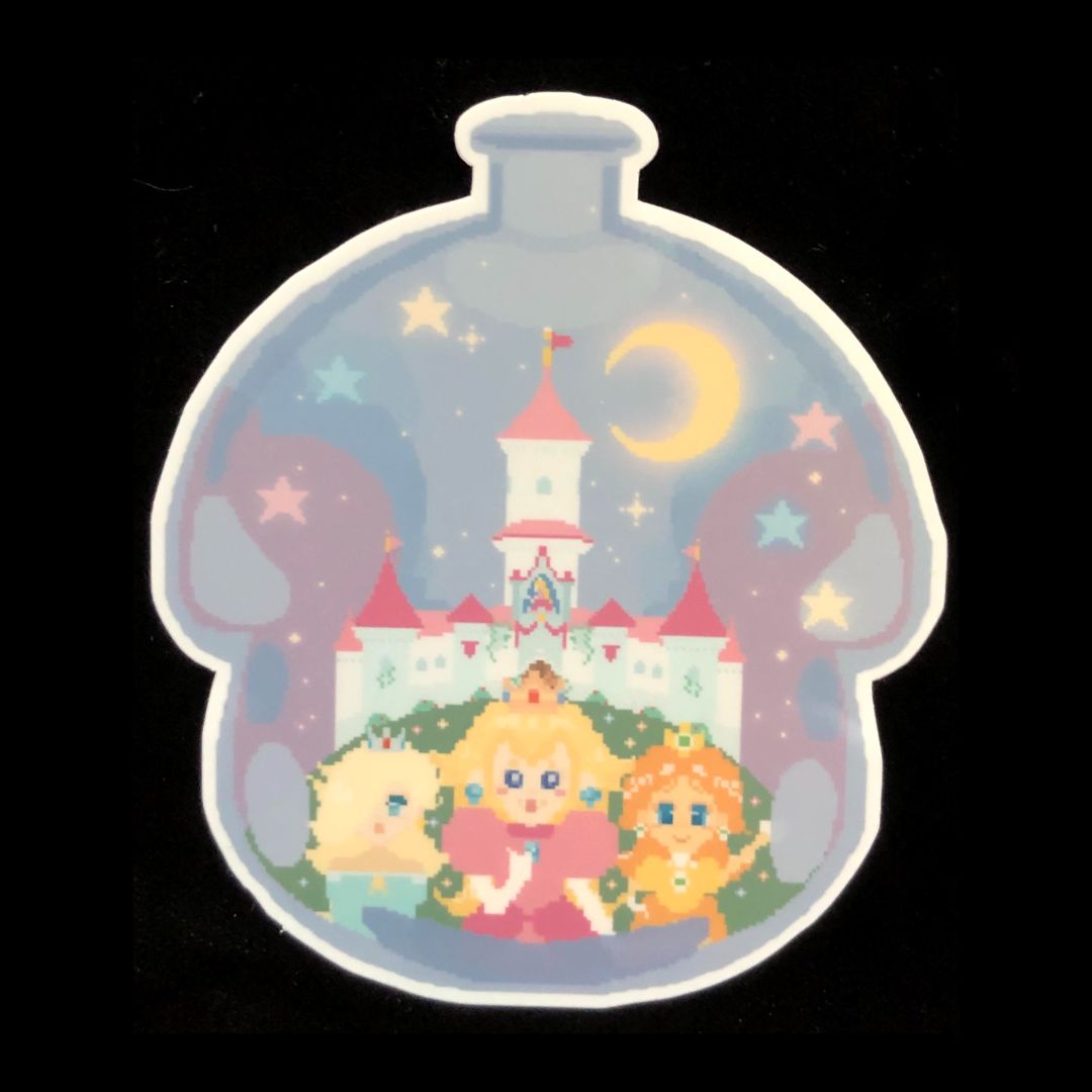 Mushroom Bottle Sticker