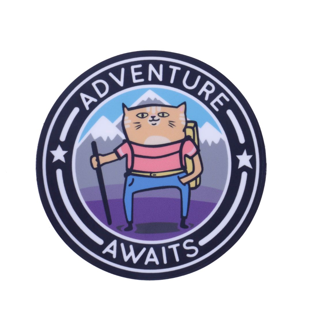 Adventure Awaits Sticker