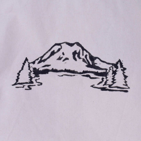 Mt. Tahoma Canvas Tote Bag