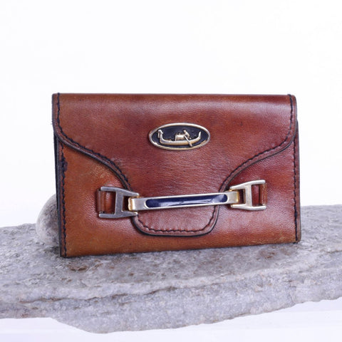 Recycled Leather Card Holder/Wallet
