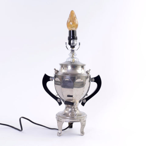 Upcycled Vintage Coffee Urn Lamp