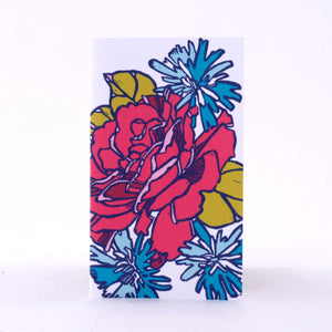 Small Red Rose Gift Enclosure Card