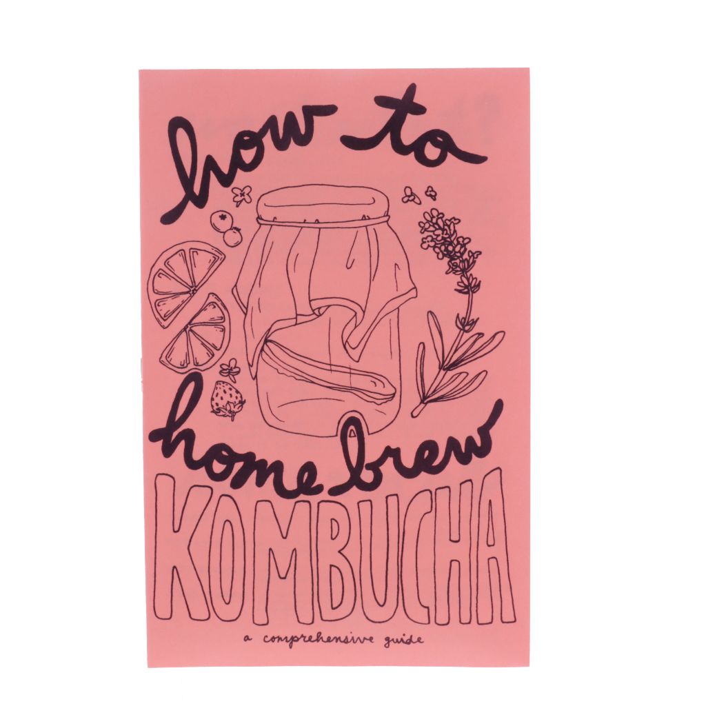 How to Home Brew Kombucha Zine