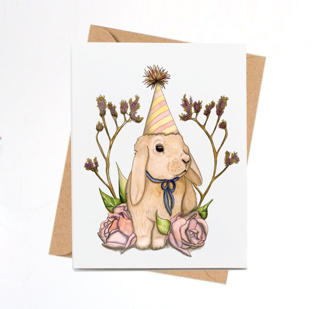 Bunny Celebration - Greeting Card