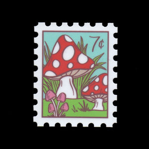Mushroom Stamp Sticker