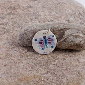 Butterfly Porcelain Charm