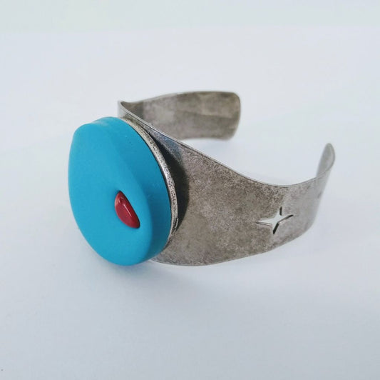 Upcycled Cuff Bracelet