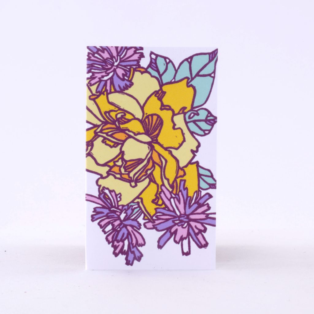 Small Yellow Rose Gift Enclosure Card