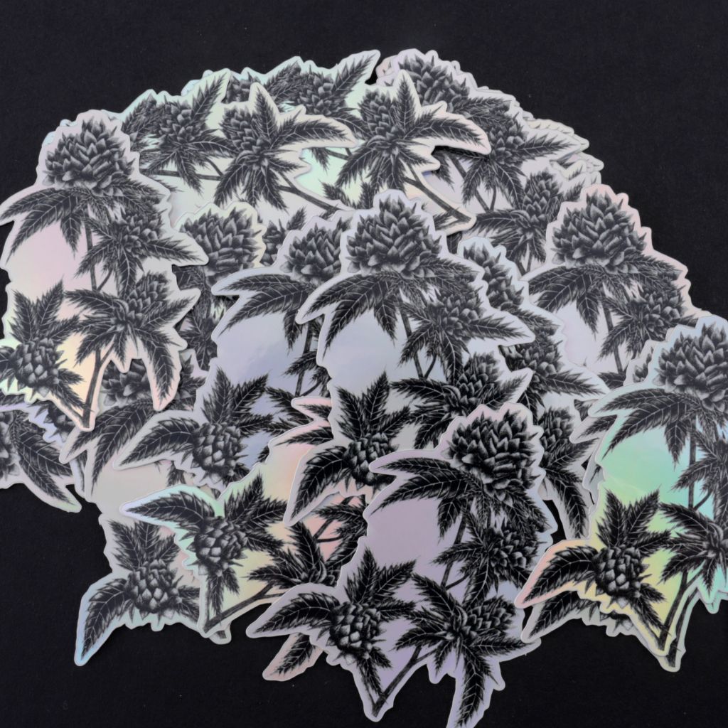 Indica Holographic Vinyl Sticker