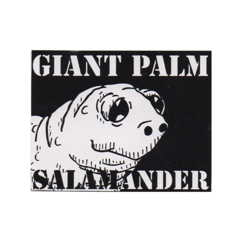 Giant Palm Salamander Sticker