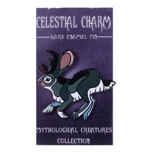 Celestial Charm Jackalope Pin