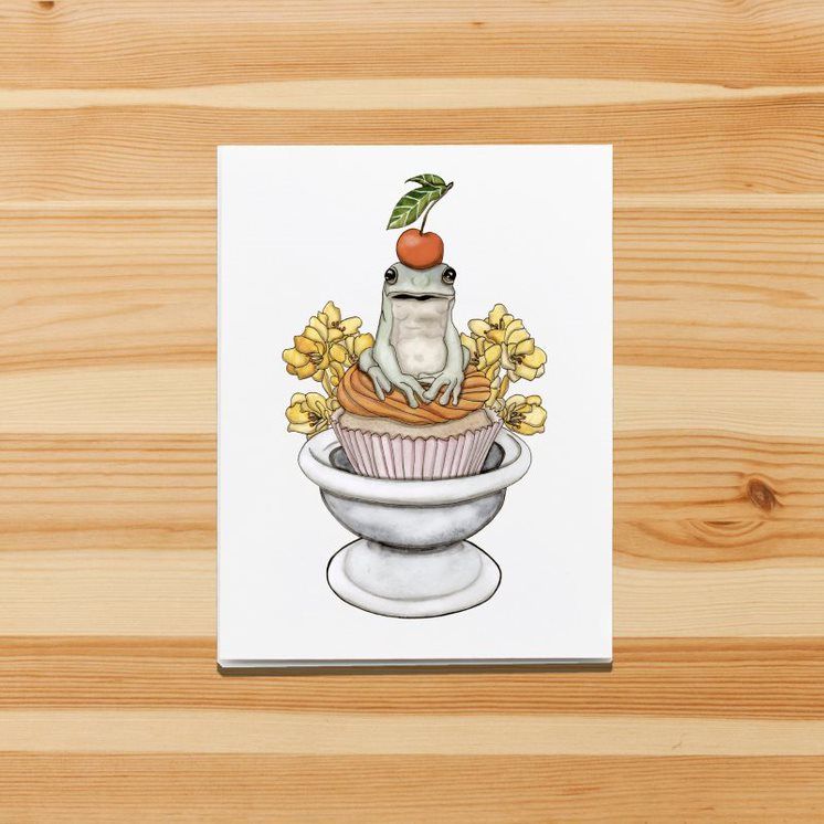 Frog Celebration - Greeting Card