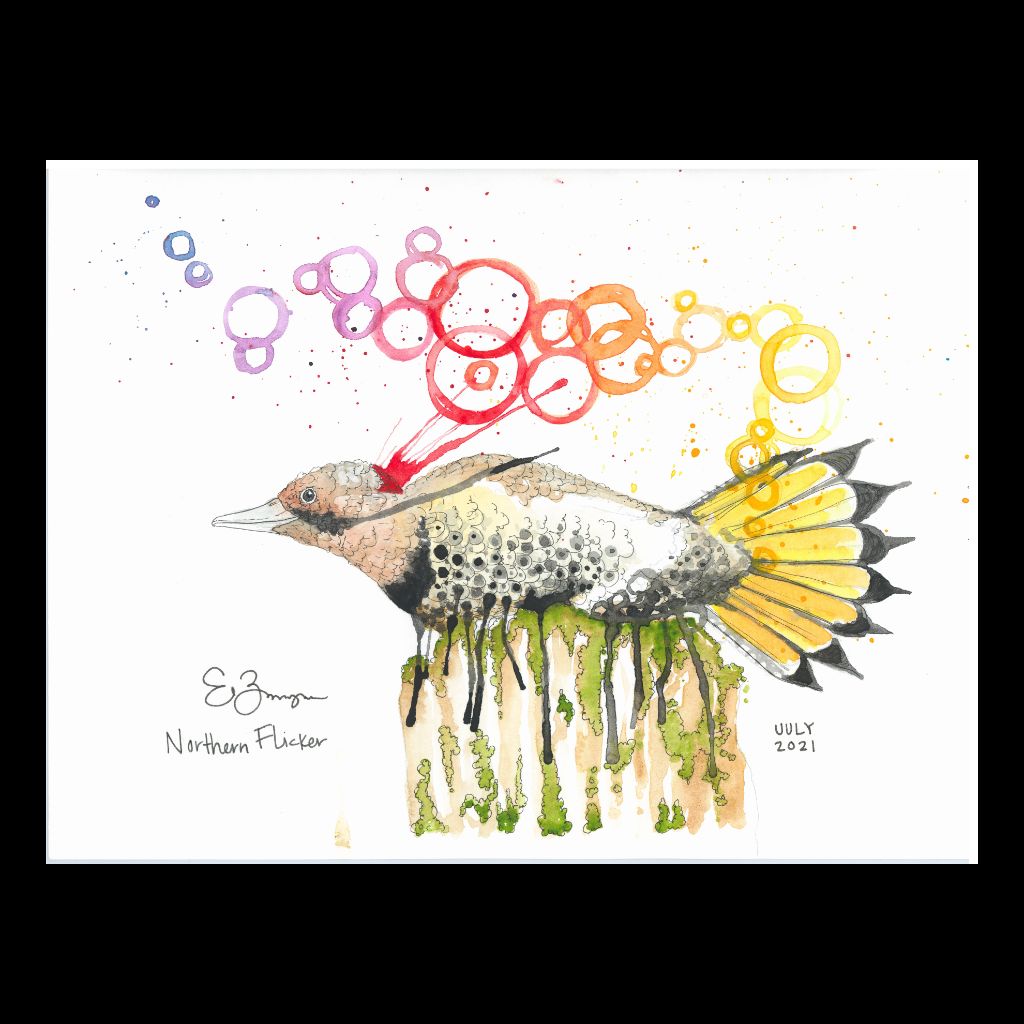 Northern Flicker - Fine Art Greeting Card