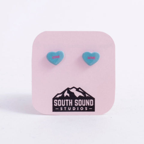 Love Valentine Candy Heart Earrings