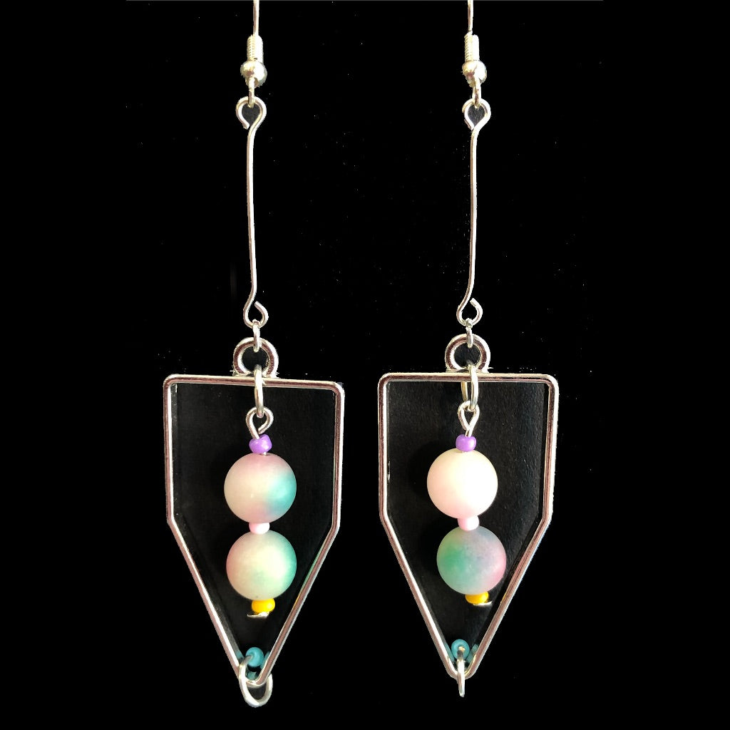 Abstract Dangle Earrings