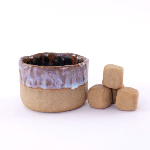 Large Stoneware Rocks Cup with Freezable Rocks