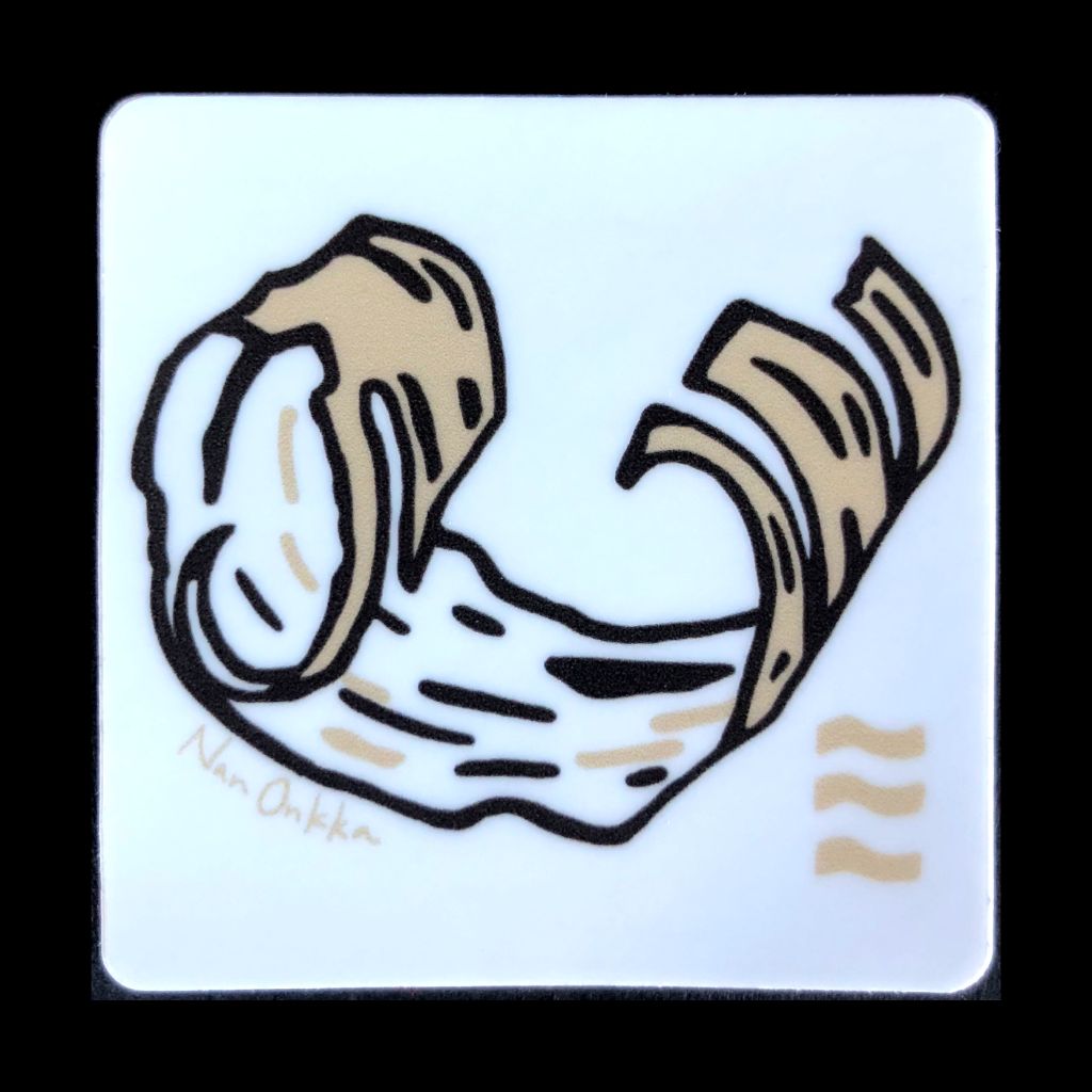 Birch Curl Sticker