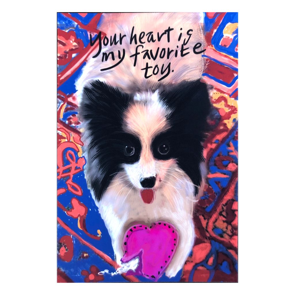 Toy Heart Dog - Postcard