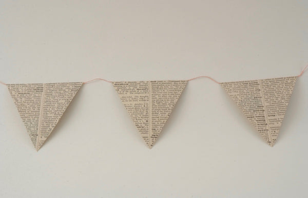 Dictionary Bunting