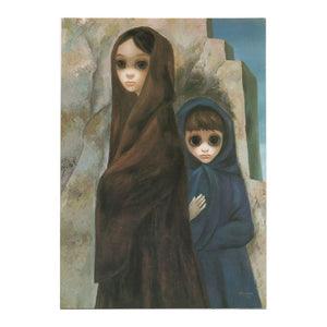 Sisters of Seville by Margaret Keane (Walter) Big Eyes Vintage Card