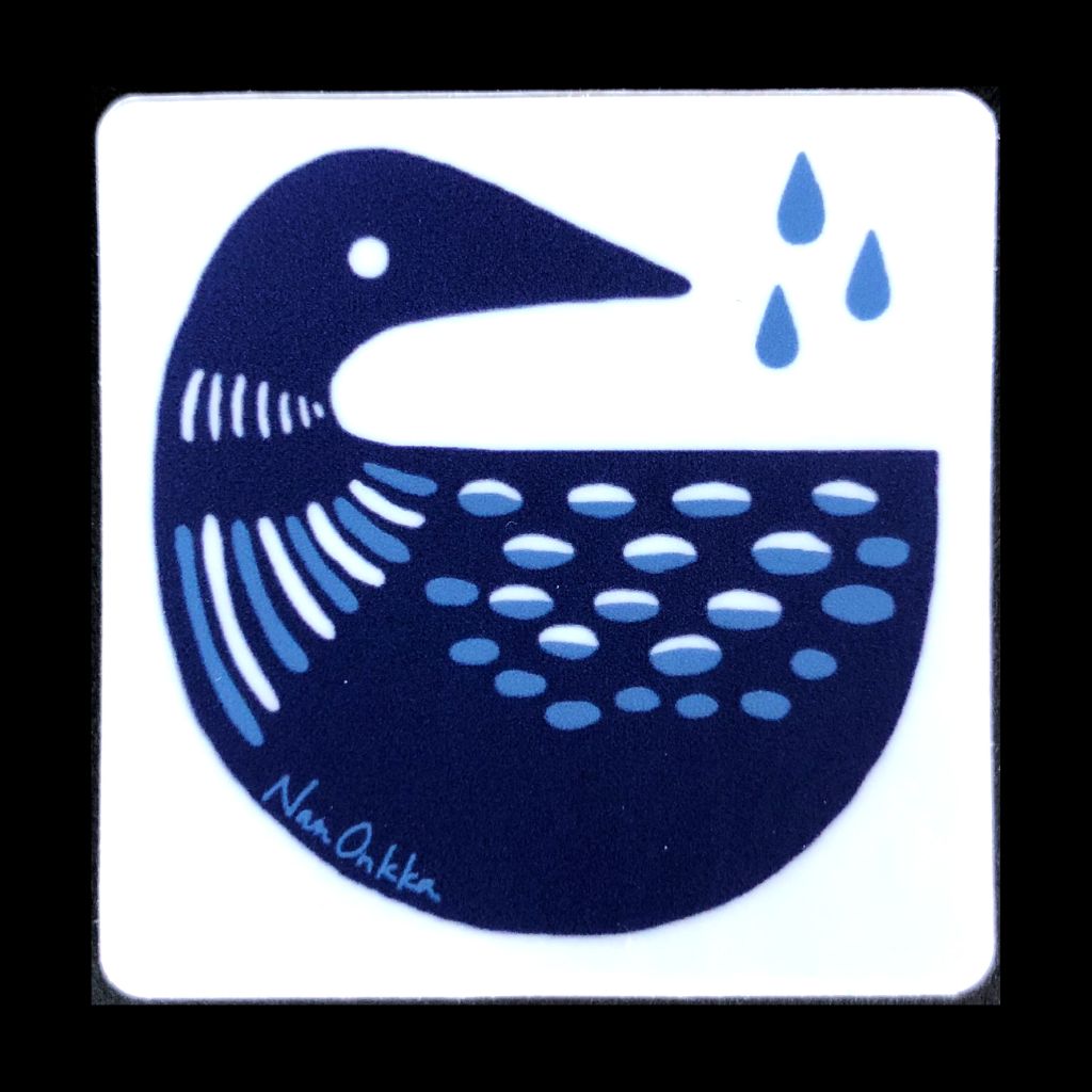 Loon Sticker