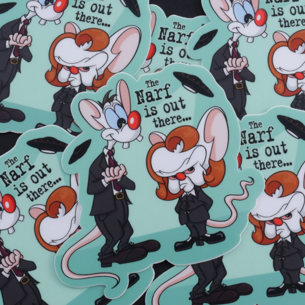 The Narf is Out There Sticker