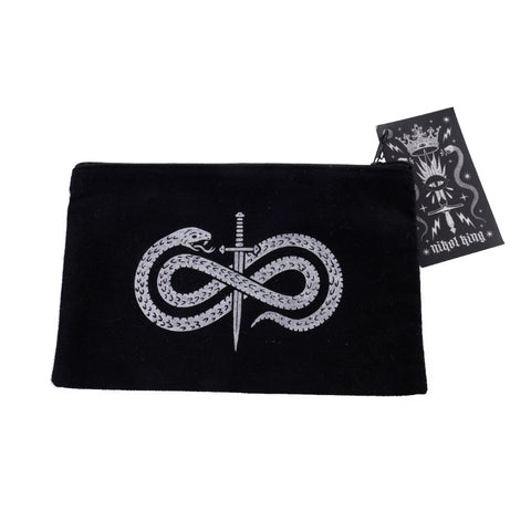 Snake & Sword Fabric Pouch
