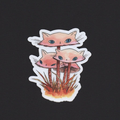 Meowshroom Sticker Pinkies