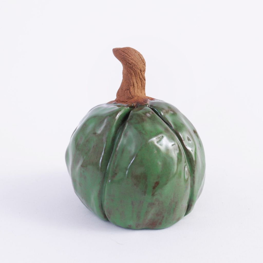 Ceramic Green Pumpkin / Gourd