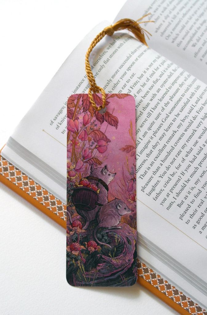 Berry Harvesters Bookmark