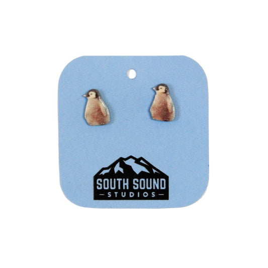 Penguin Stud Earrings