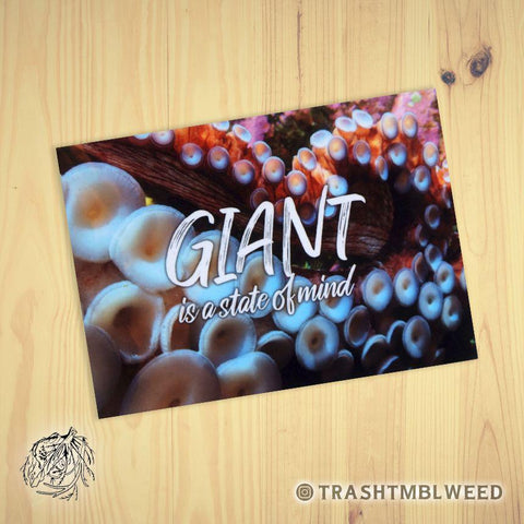 Giant is a State of Mind Postcard