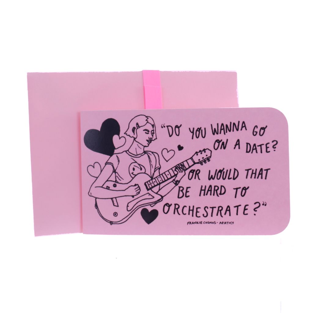 Frankie Cosmos - Greeting/Valentine Card