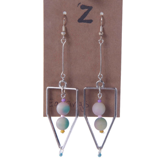 Triangle Dangle Earrings