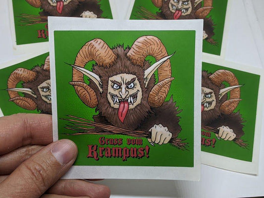 Gruss vom Krampus Sticker