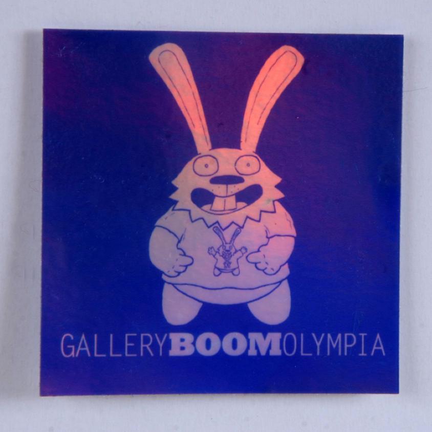 Boom Hologram Sticker