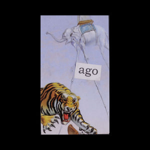 Ago - Collage Magnet with Tiger & Elephant