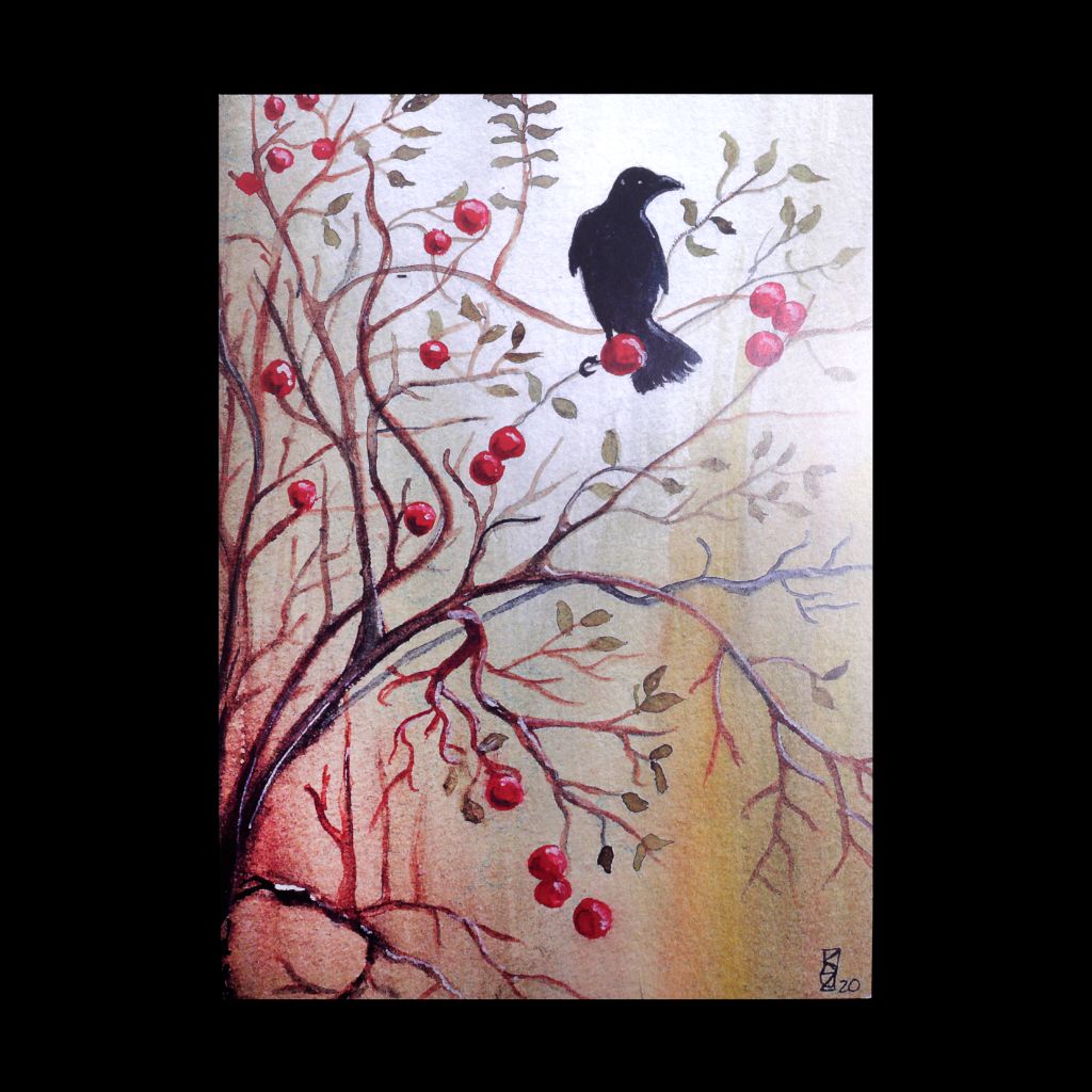 Raven Apples - Print