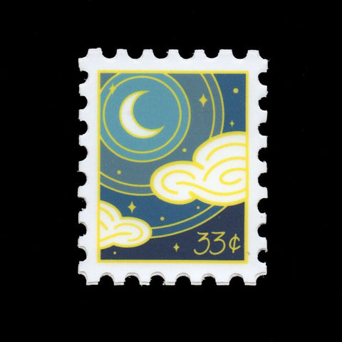 Cresent Sky Stamp Sticker
