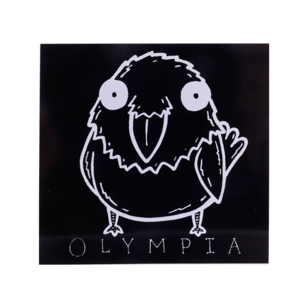 Olympia Crow Sticker